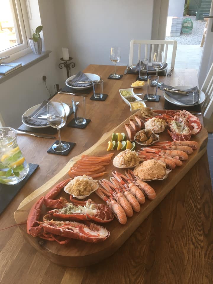 Fishermans kitchen seafood platter