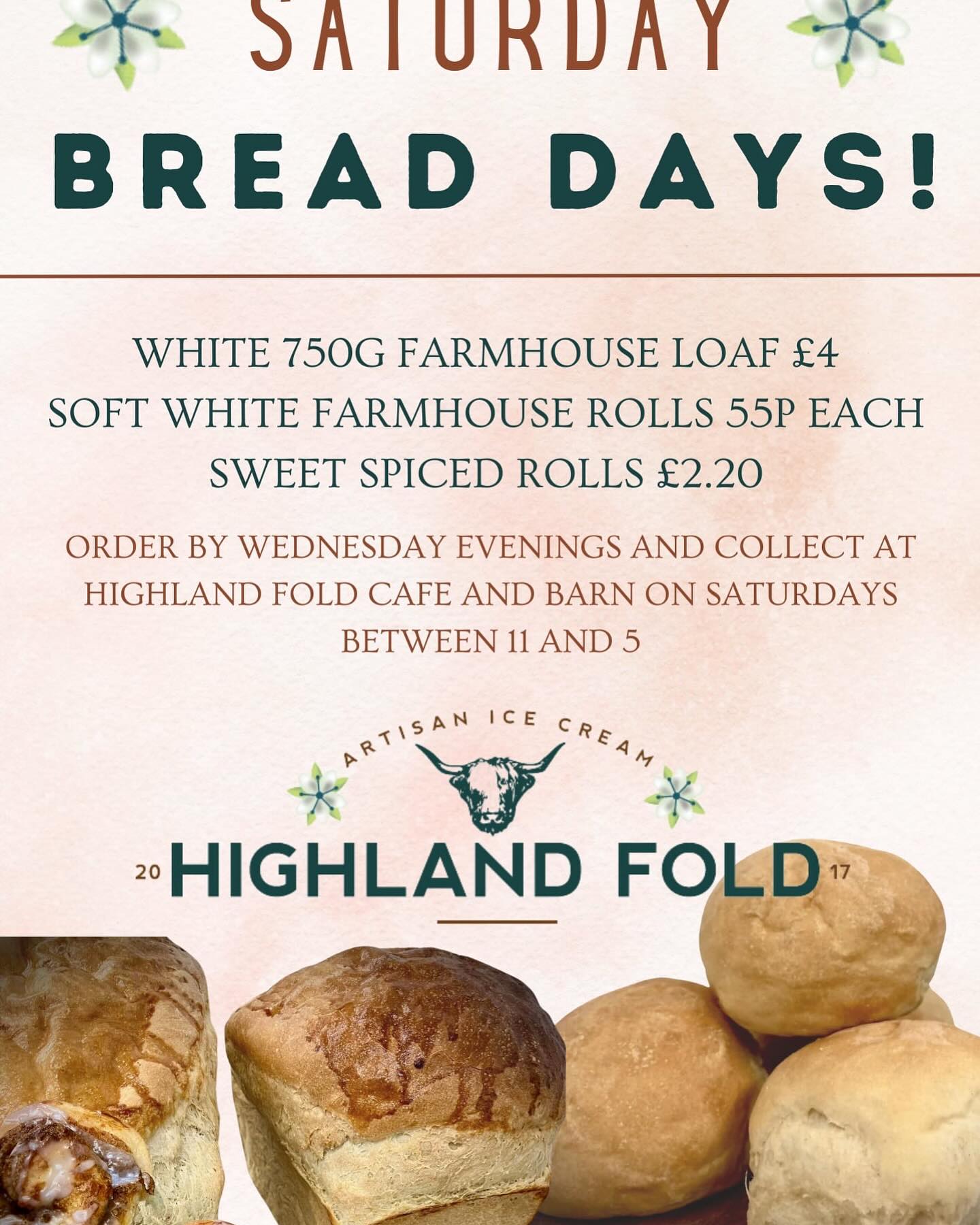 Kintaline House highland Fold fresh bread baked Barcaldine local produce Oban