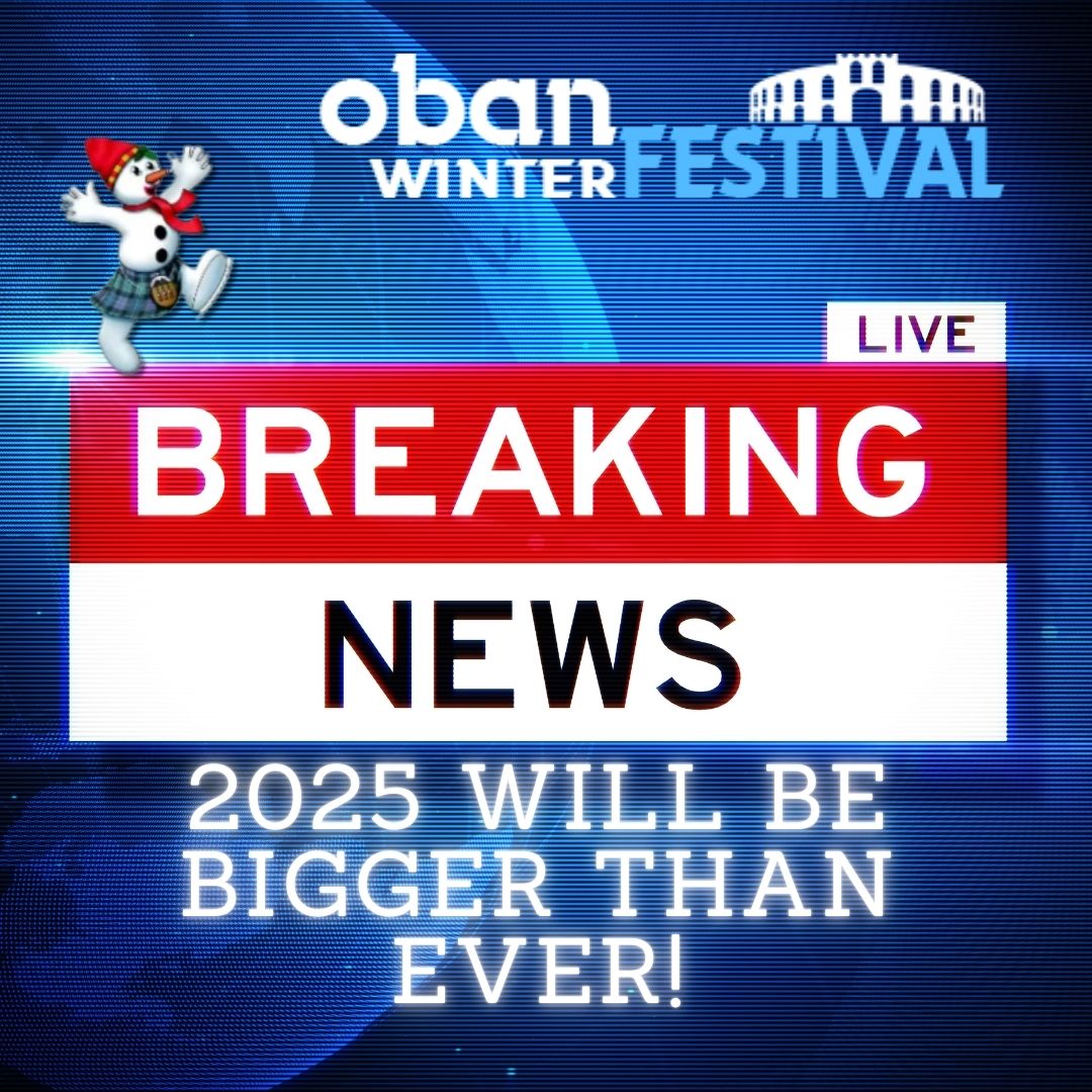 oban winter festival November December 2025