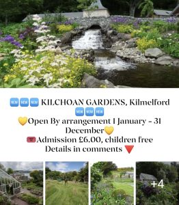 Kilchoan gardens open to public
